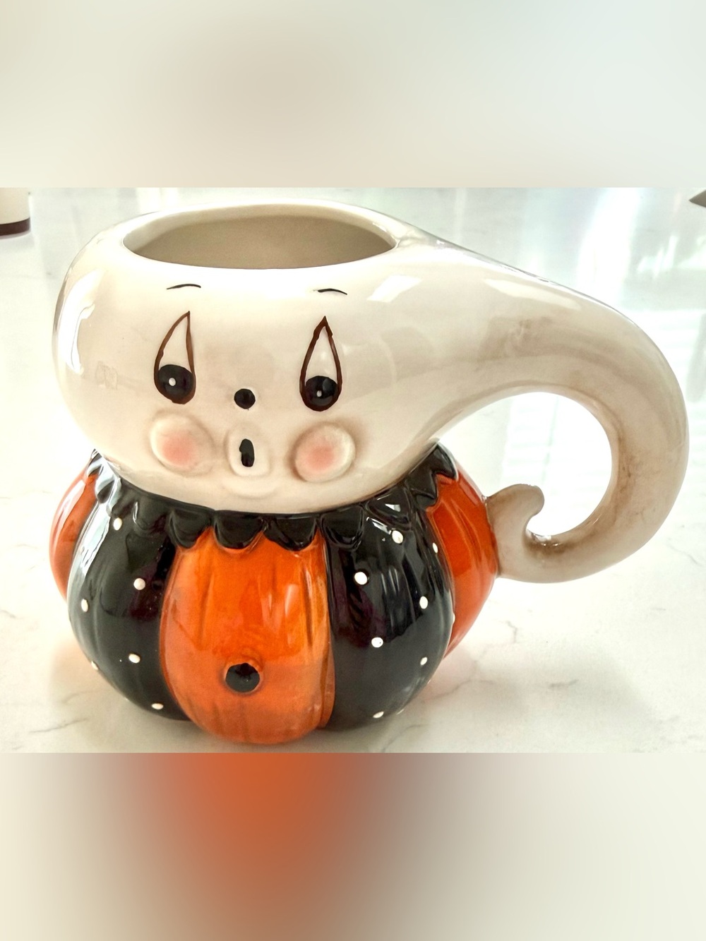 Johanna Parker Halloween Ghosts Mug NEW